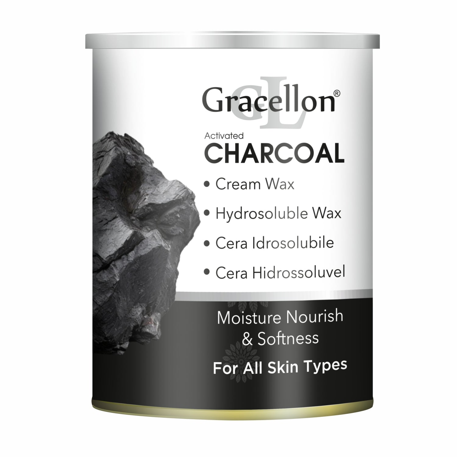 Charcoal Hydrosoluble Wax
