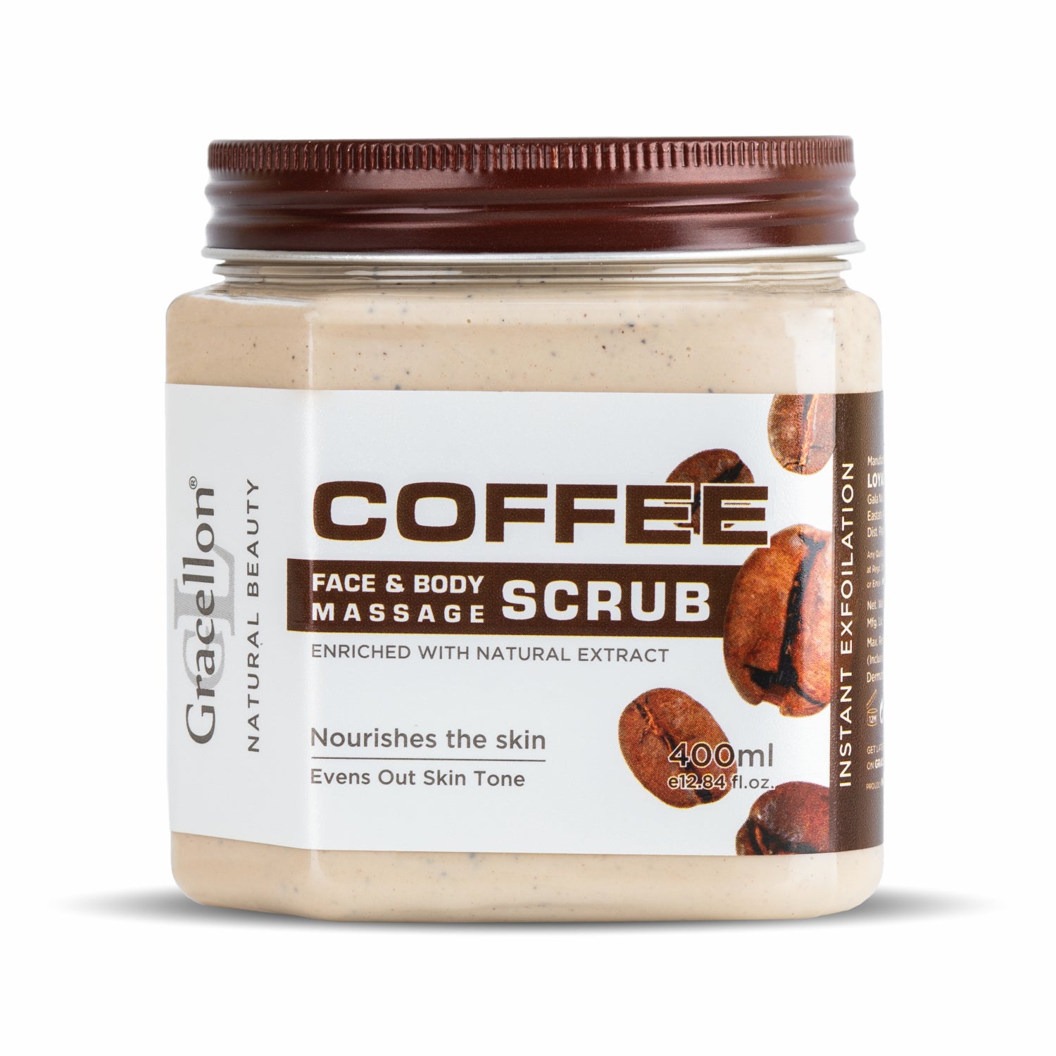 Coffee Face and Body Massage  Scrub (400 ml)