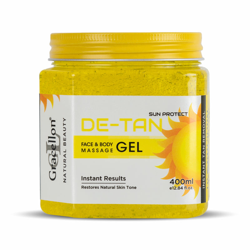 De-Tan Face & Body Massage Gel | Instant Results