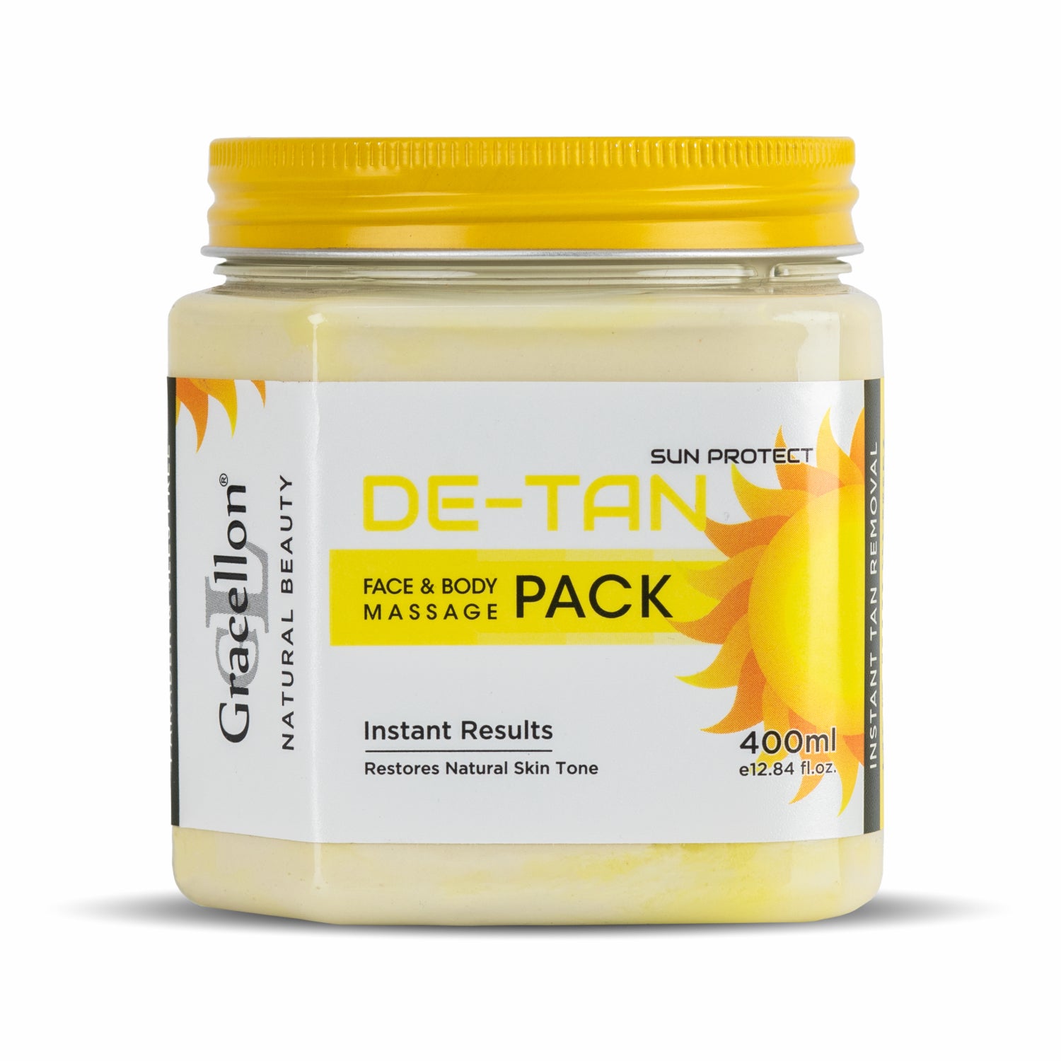 De-Tan Face and Body Massage Pack | Reduces Dark Spots | Reduces Sun Tan