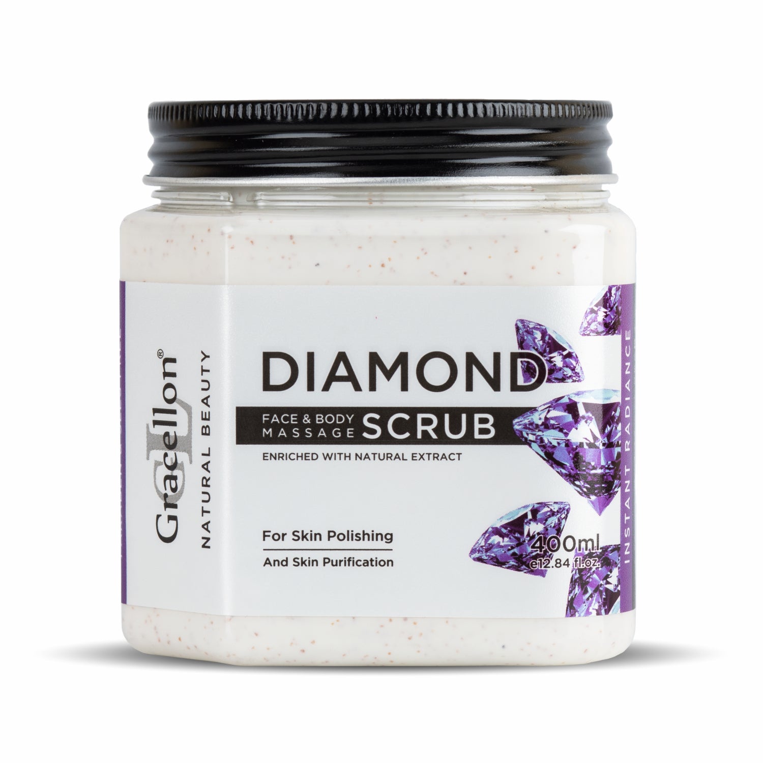 Diamond Face and Body Massage Scrub | Instant Radiance Scrub