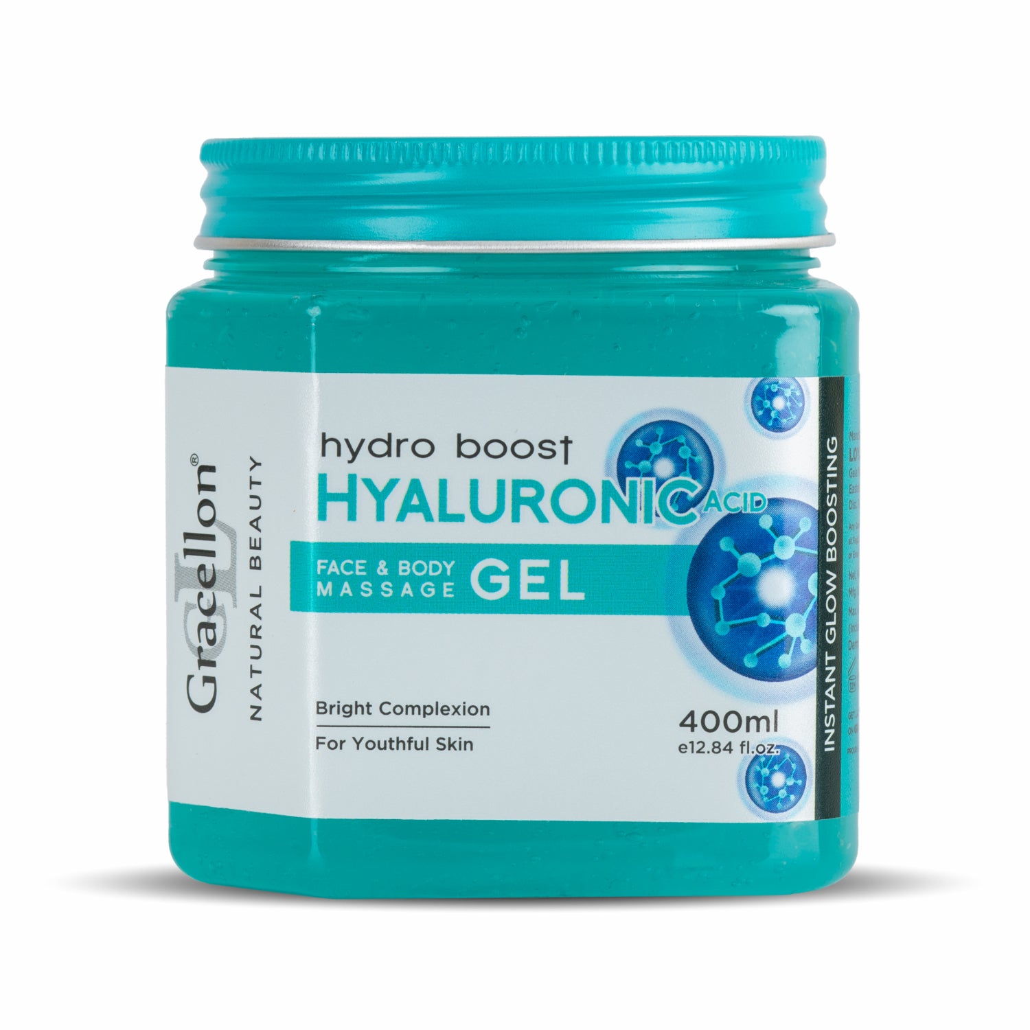 Hydro Boost Hyaluronic Face & Body Massage Gel | Makes Skin Youthful
