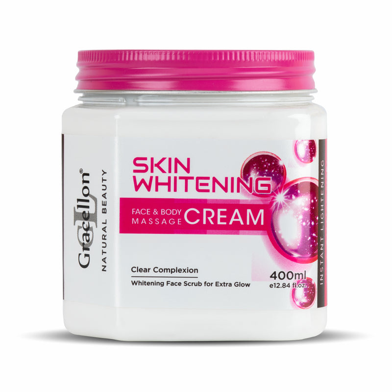 Skin Whitening Face & Body Massage Cream Instant Lightening | Reduces Dark Spots