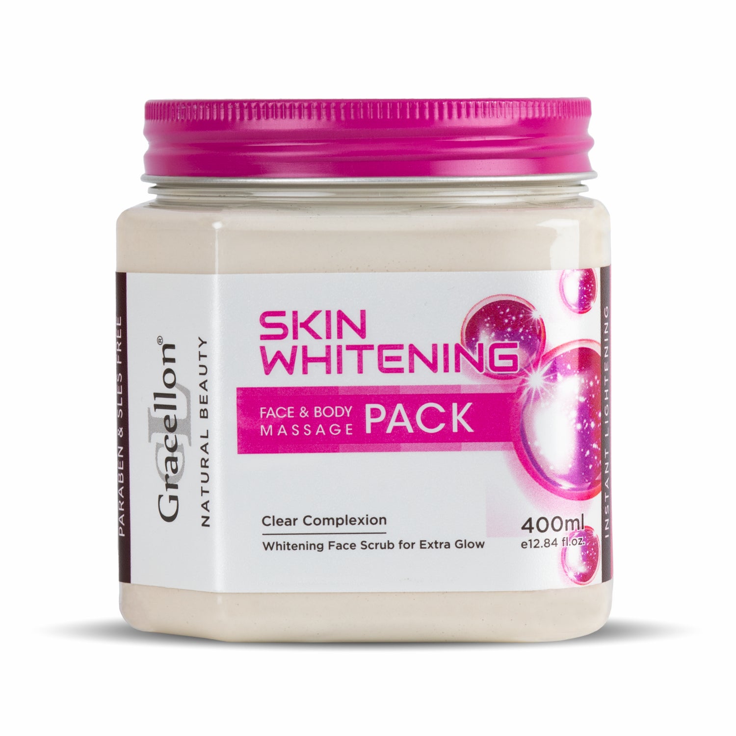 Skin Whitening Face & Body Pack | Bright Skin | Clear Complexion | Reduces Acne