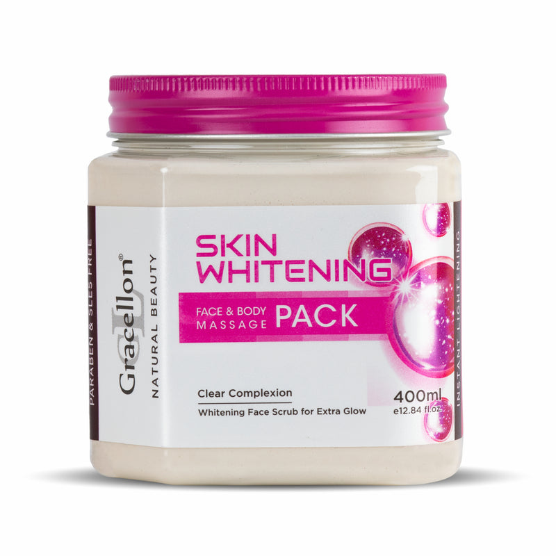 Skin Whitening Face & Body Pack | Bright Skin | Clear Complexion | Reduces Acne