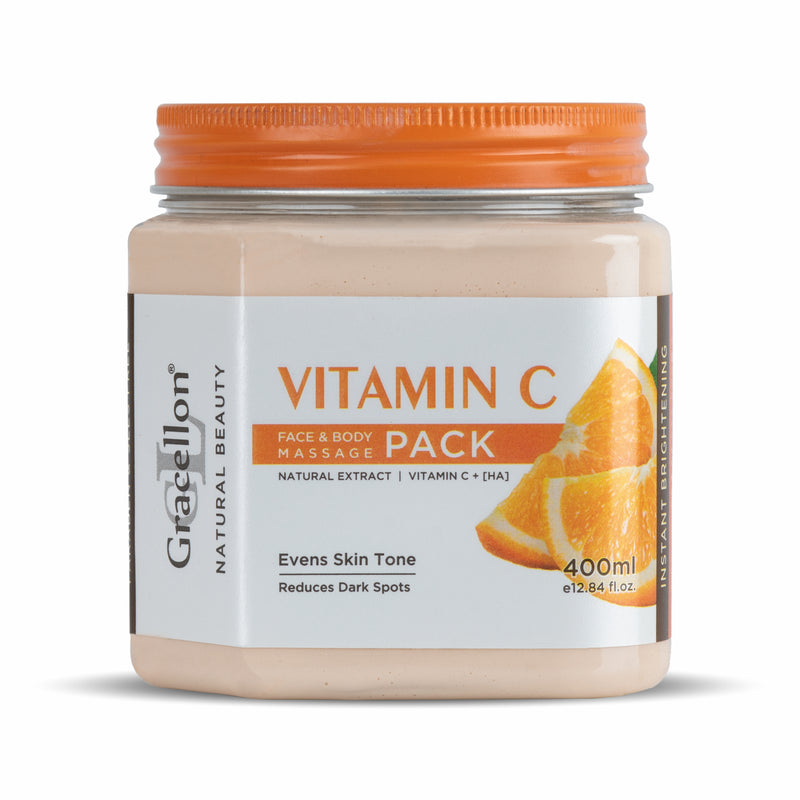 Vitamin C Face Pack | Brightens Skin Tone | Fade Hyperpigmentation